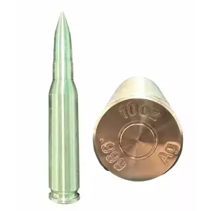 10 oz Silver .999 Fine Bullet .50 BMG - SKU # A044 (2)