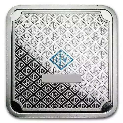  10 oz Silver Bar Geiger original | 999 Fine Silver square design- SKU# A015 (2)