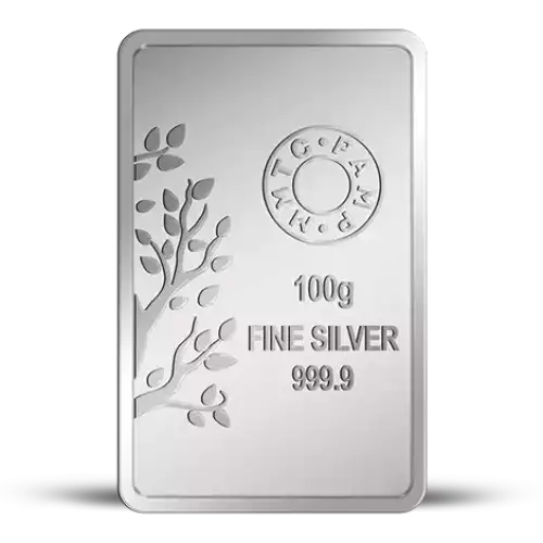 100g Banyan Tree Pamp Silver Bar - w/Sleeve