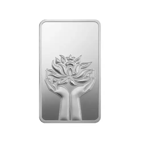 100g Lotus Pamp Silver Bar (2)
