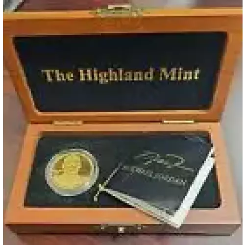 1995 Michael Jordan 1 oz. Fine Gold Coin UD / Highland Mint Ltd. Ed # 54/100 (3)
