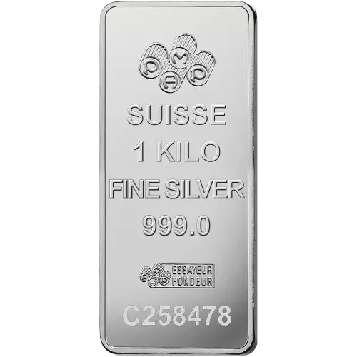 1kg PAMP Silver Bar - Fortuna (2)
