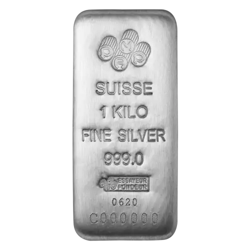 1kg Pamp Silver Cast Bar (2)