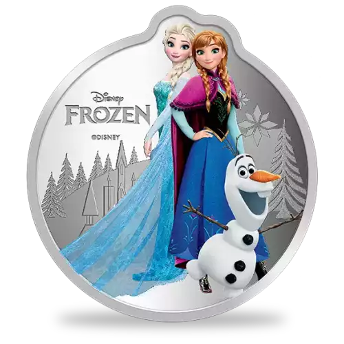 1oz Disney Frozen Pamp Silver Round (2)