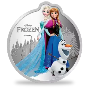 1oz Disney Frozen Pamp Silver Round (2)