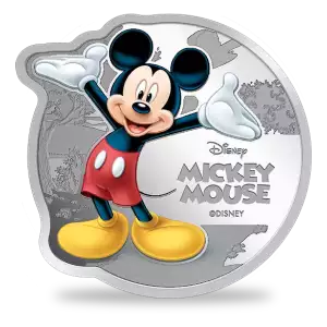 1oz Disney Mickey Mouse Pamp Silver Round (3)