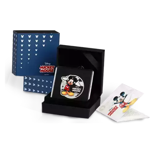 1oz Disney Mickey Mouse Pamp Silver Round (2)