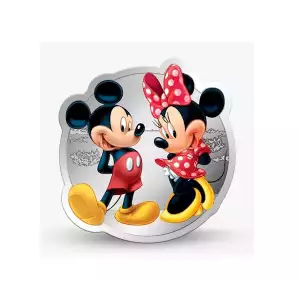 1oz Disney's Mickey & Friends Pamp Silver Round (4)