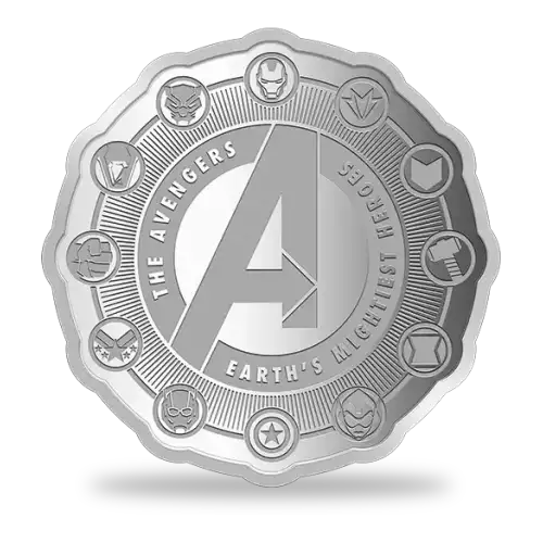 1oz Marvel Avenger Pamp Silver Round