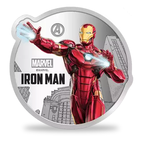 1oz Marvel Iron Man Pamp Silver Round (3)