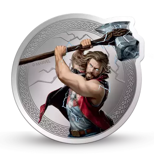 1oz Marvel Thor Silver Pamp Round (4)