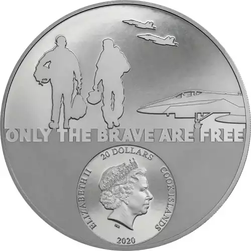2020 3oz Real Heroes Fighter Pilot Silver Coin (2)
