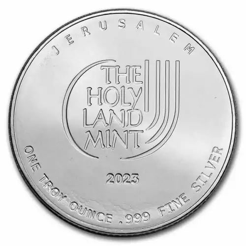 2023 Holy Land Mint Dove of Peace 75th Anniversary 1 oz Silver Coin (2)