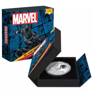 2023 Niue BLACK PANTHER Marvel Classic Superheroes 1 Oz Silver