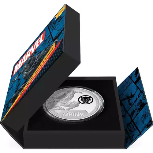 2023 Niue BLACK PANTHER Marvel Classic Superheroes 1 Oz Silver (4)
