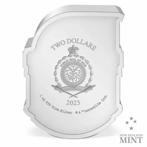 2023 Niue Star Wars Mandalorian Helmets Bo-Katan Kryze 1oz Silver Proof Coin (4)
