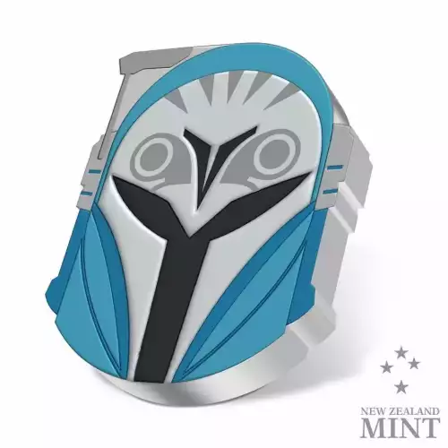 2023 Niue Star Wars Mandalorian Helmets Bo-Katan Kryze 1oz Silver Proof Coin (5)