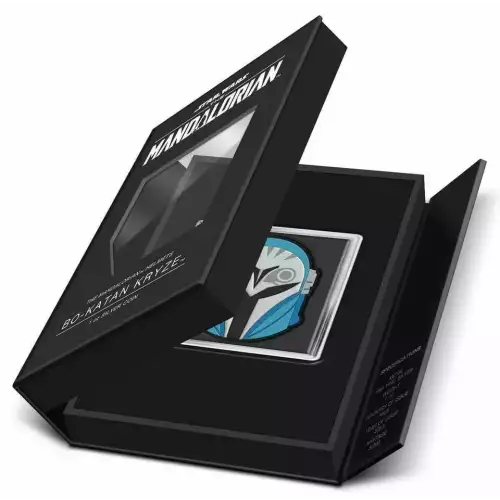 2023 Niue Star Wars Mandalorian Helmets Bo-Katan Kryze 1oz Silver Proof Coin