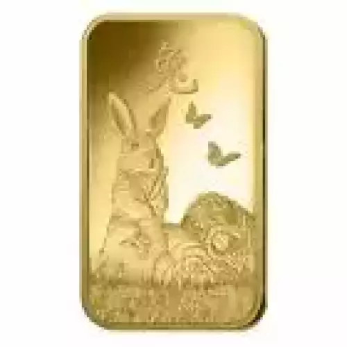 2023 PAMP Lunar Rabbit Gold Minted Bar 5 Grams (4)