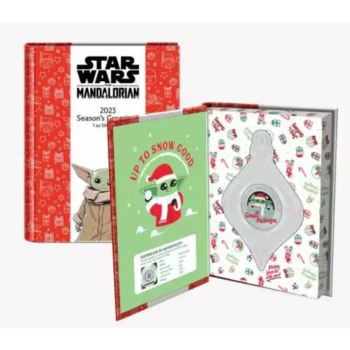 2023 Star Wars Season’s Greetings Christmas 1oz Silver Coin by NIUE (5)