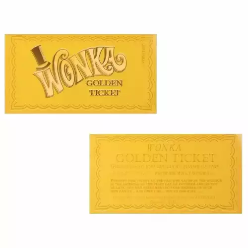 2024 Samoa 1 oz Willy Wonka Shaped Silver Coin