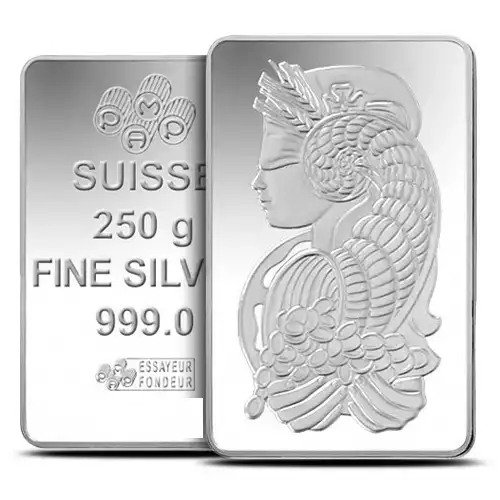 250g PAMP Silver Bar - Fortuna (2)