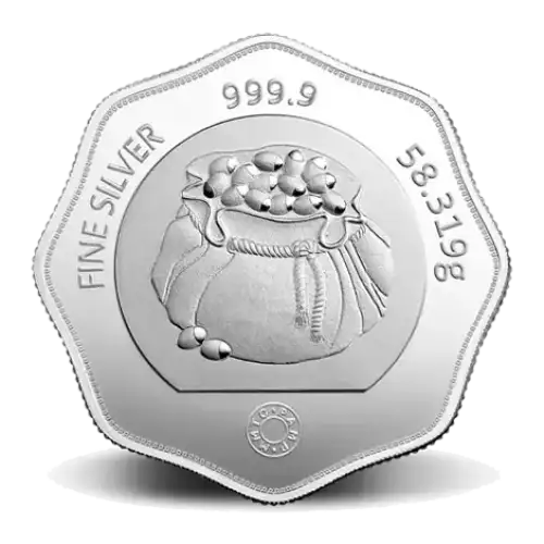 5 TOLA Pamp Silver Round