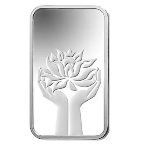 50g Lotus Pamp Silver Bar