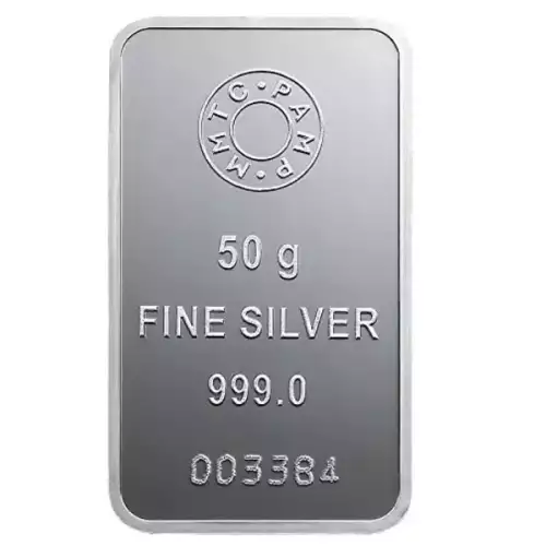 50g Lotus Pamp Silver Bar (2)