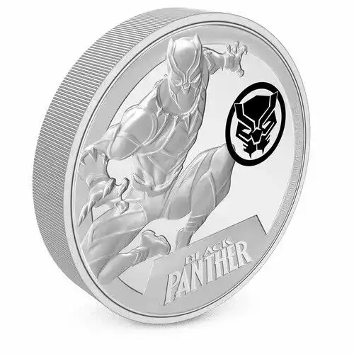 Niue 2023 BLACK PANTHER Marvel Classic Superheroes 3 Oz Silver Coin