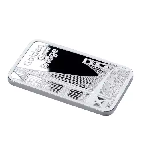 PAMP GOLDEN GATE BRIDGE BAR 1 OZ SILVER (3)