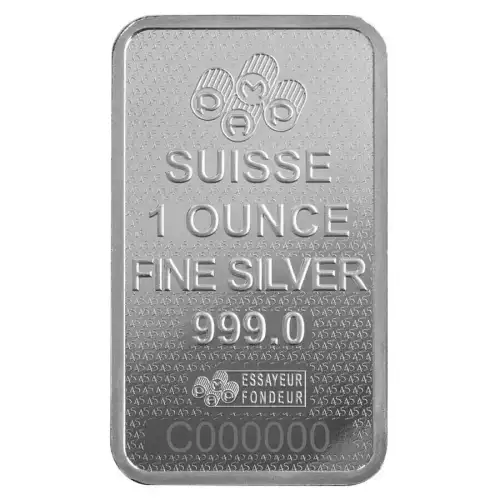 PAMP Suisse Lady Fortuna 45th Anniversary 1 oz Silver Bar (In Assay) (5)