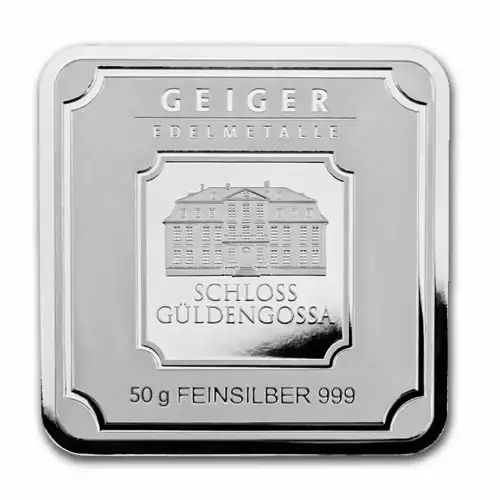 Silver Bar Geiger original - 50 g .999 in capsule - SKU# A007 (4)